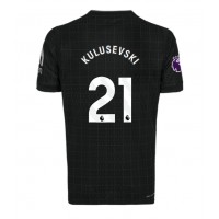 Stroje piłkarskie Tottenham Hotspur Dejan Kulusevski #21 Koszulka Wyjazdowej 2025-26 Krótki Rękaw